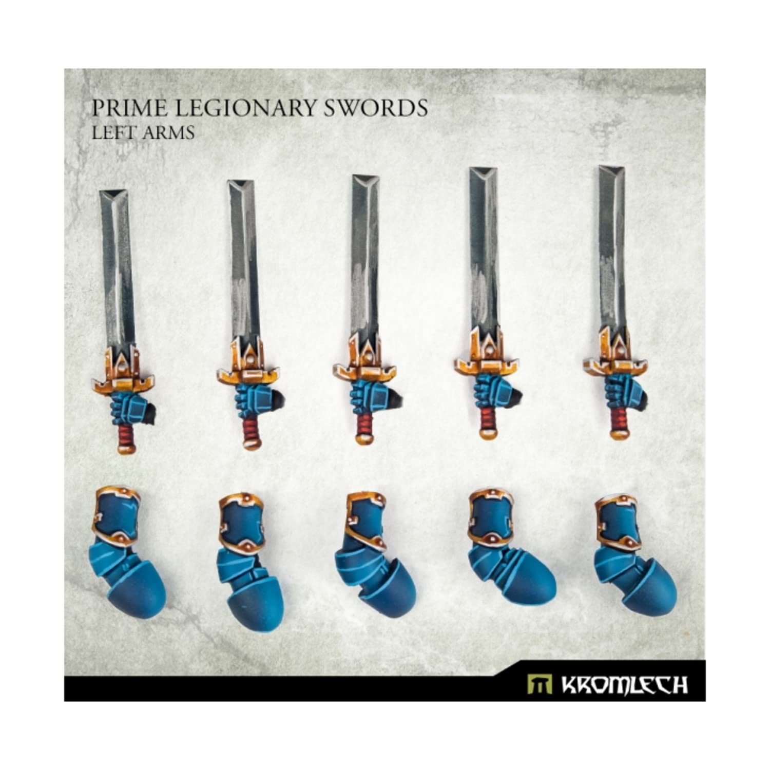 Kromlech Prime Legionaries CCW Arms - Swords (Left)