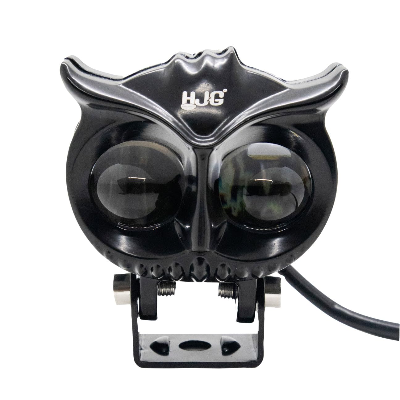 LIU HJG OWL Shape LED Fog light High Brightness Waterproof Heat Dissipation Low & High Beam 9V-60V 40W Yellow-White Light Reflection Universal for all Vehicles (Pack of 1)