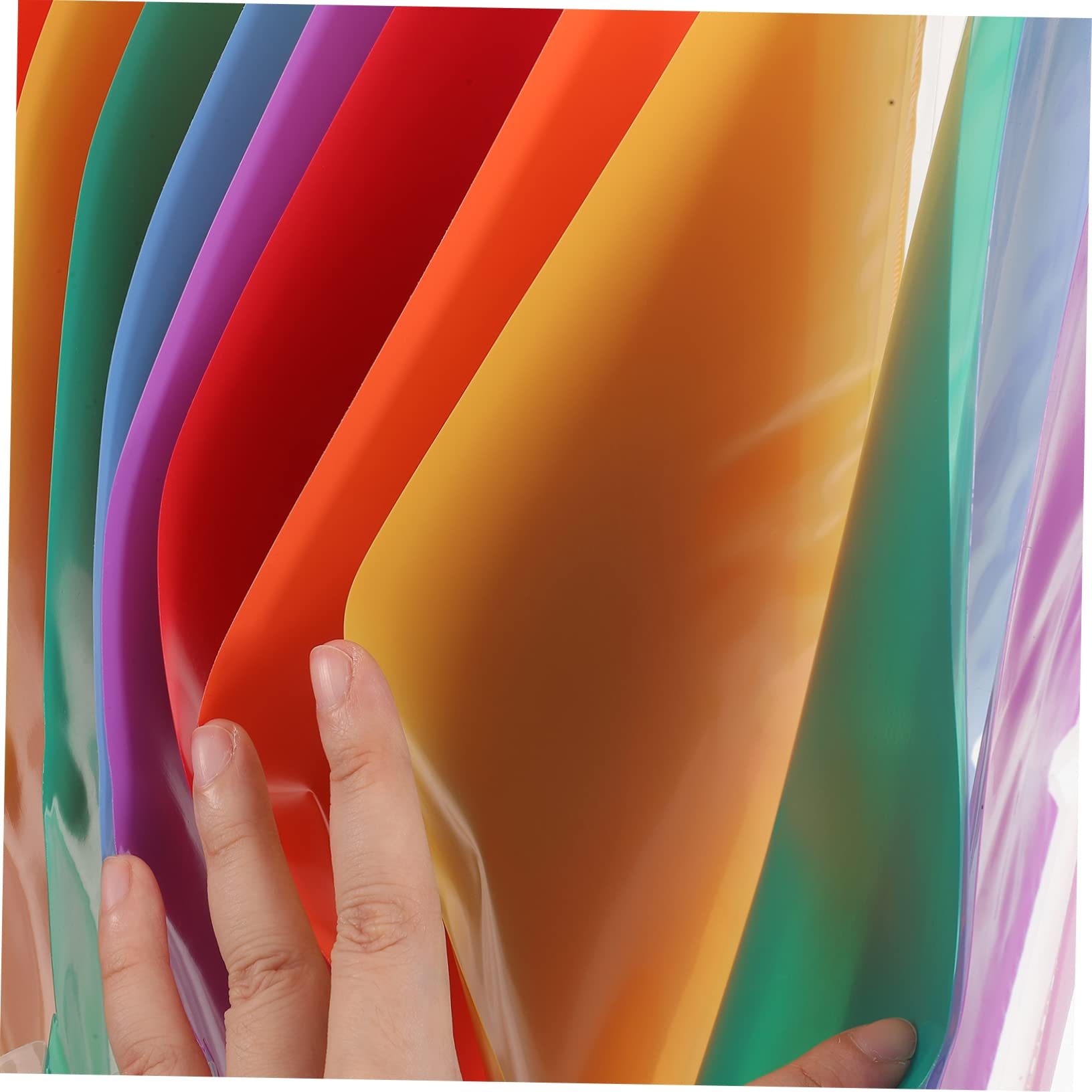 SEWACC Capacity Accordion File Folder Organizer Standing File Holder for Documents Cards and Vouchers Lightweight Desk Organizer for Home Office and School Use