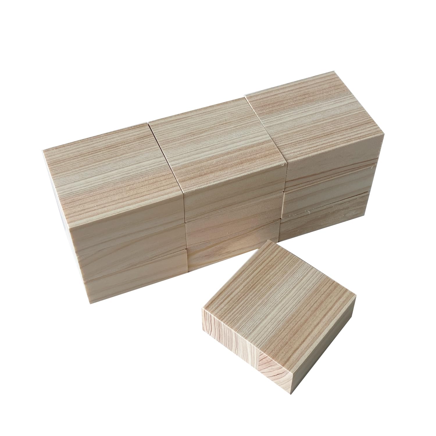 Amazon.co.jp: 集成材 20mm厚 50mm×50mm 10枚 木材 材料 DIY diy 日曜