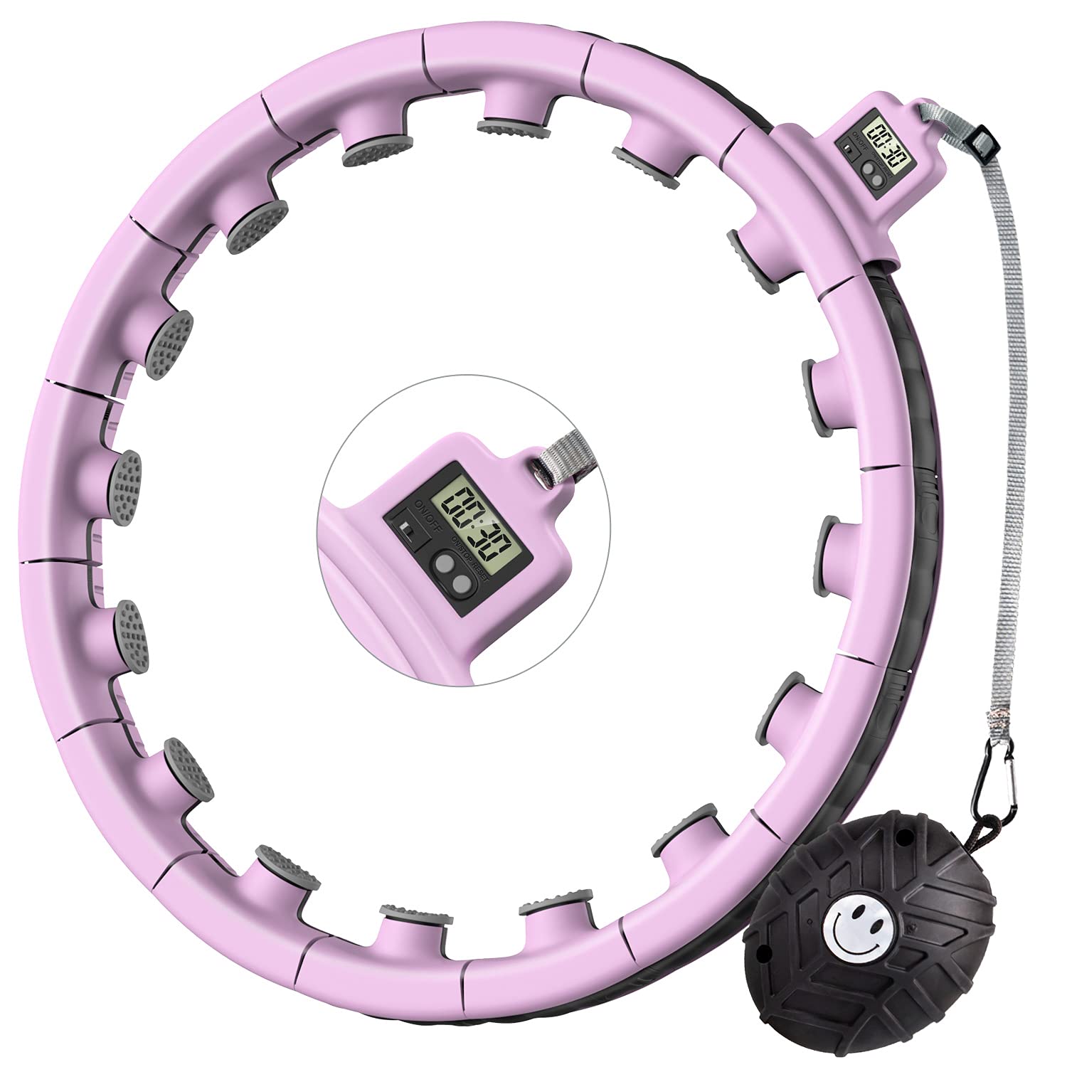 Photo 1 of * used * see images *
Weighted Exercise Hoop for Adults Weight Loss, AksBlay Smart Hoop with Counter