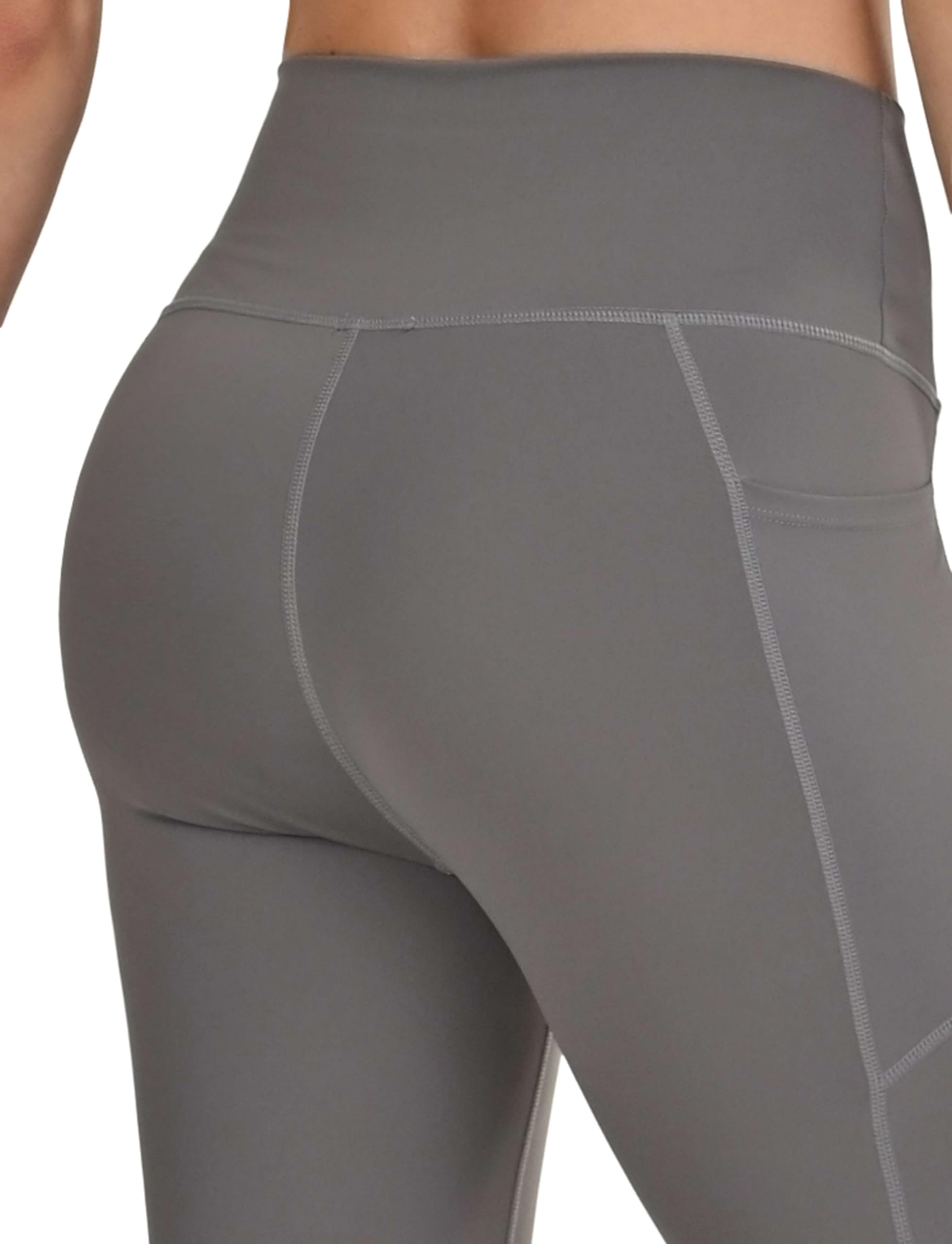 TCA Leggins Deportivos Mujer - Leggings Cintura Alta 7/8 - Mallas de Deporte Mujer con Control de Abdomen y 2 Bolsillos Laterales Abiertos - Mallas para Correr Gym Yoga Pilates y Entrenar