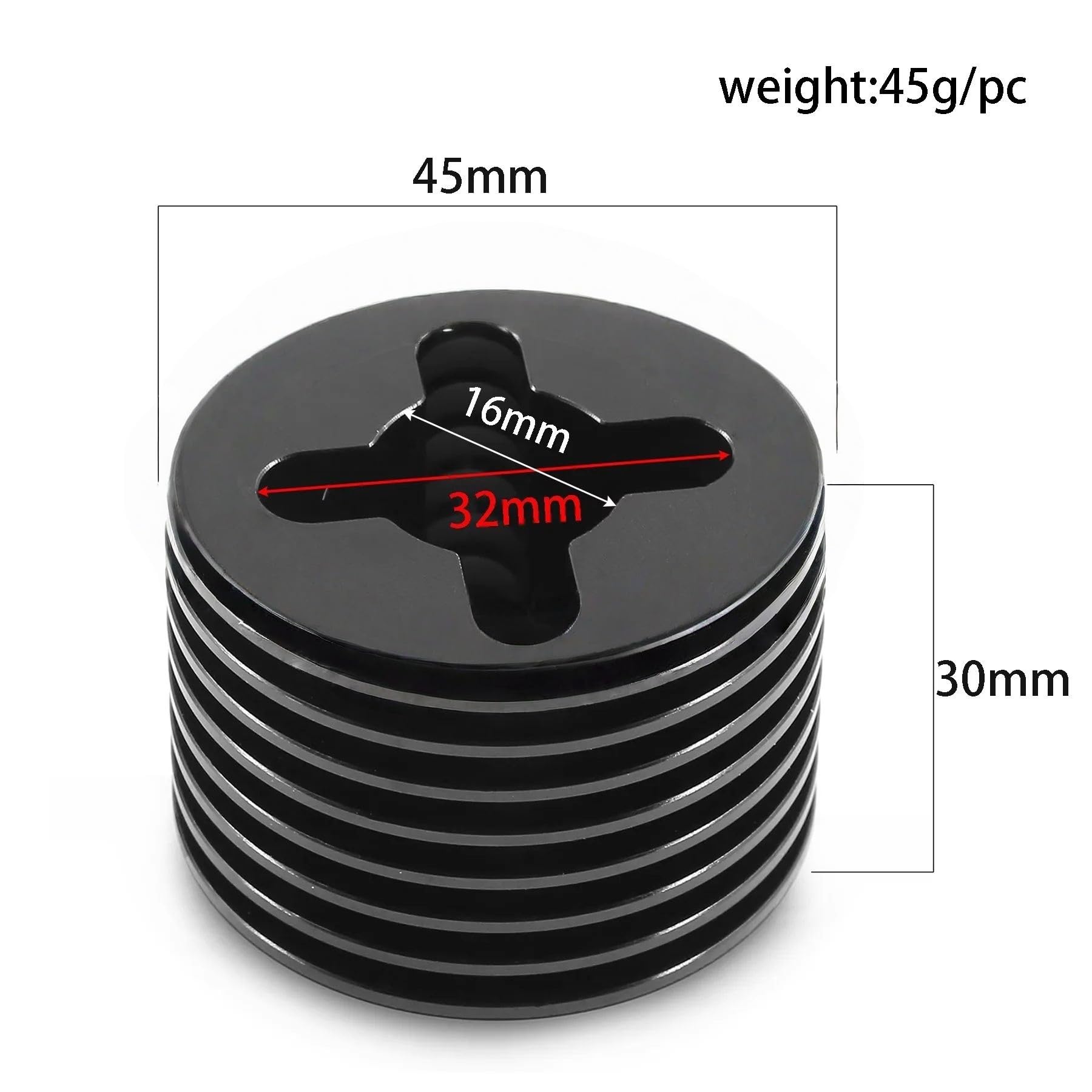 Accessori Rc Per Kyosho FW06 1/10 RC Auto Parti Di Aggiornamento Accessori Ricambio CNC Metallo Dissipatore Calore Del Motore KE15SP 74033-01 Kit Sostituzione