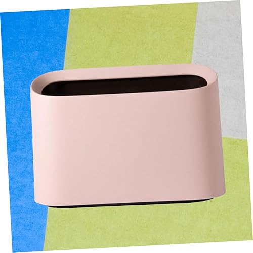 Miniatura 6 de Zerodeko Papelera de escritorio de 2 piezas, papelera de reciclaje, papelera rosa, mini contenedor de basura para cocina, escritorio, mini bote de