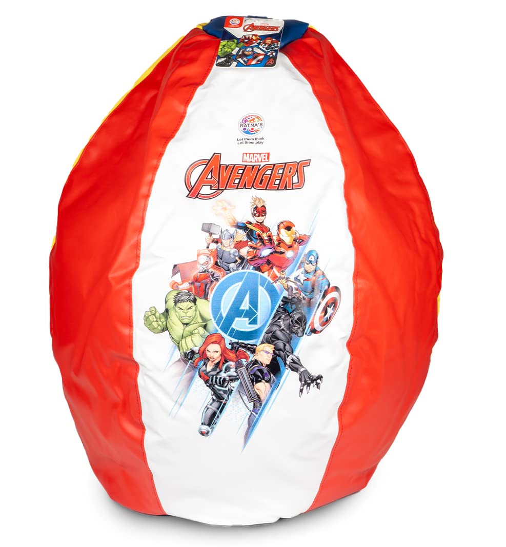 RATNA'S Avengers Bean Bag Light Weight, Durable, Washable Chair for