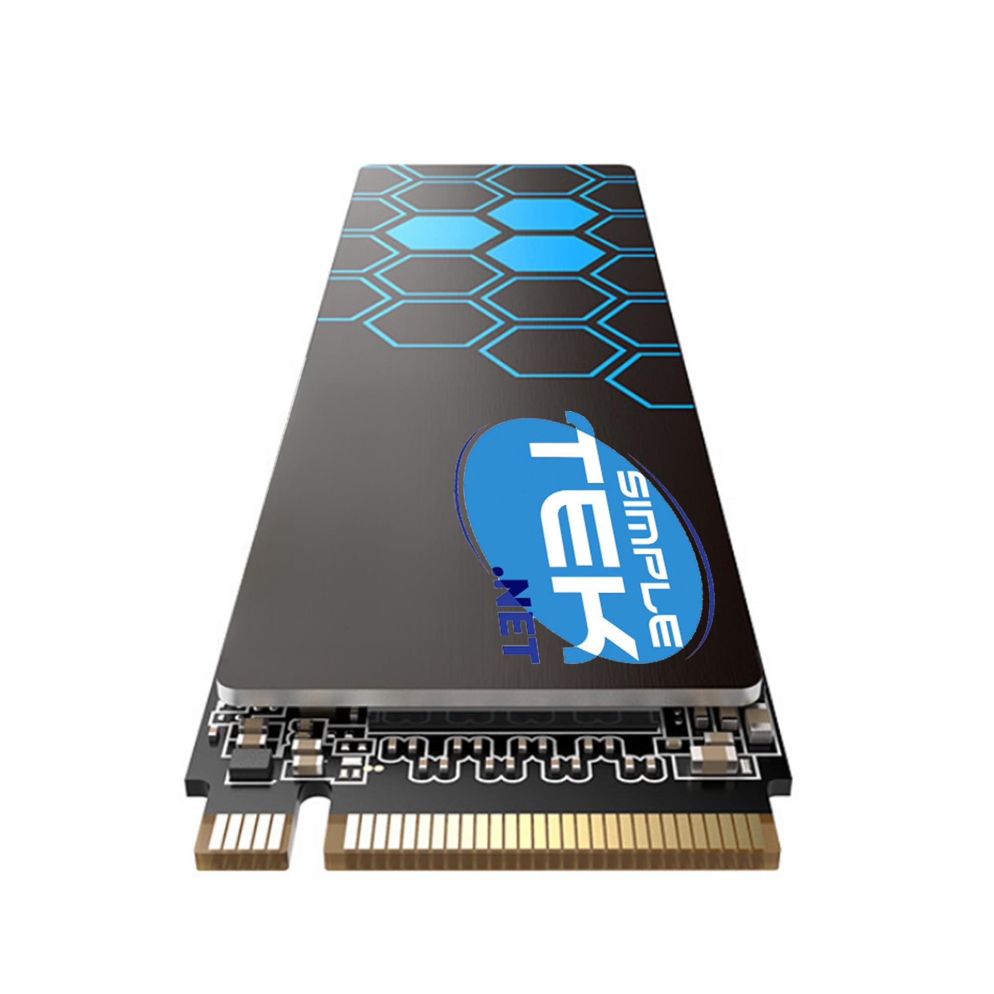 SIMPLETEK - Unità SSD Interna 500GB M.2 NVMe PCIe Gen 3.0 x4 - Disco a Stato Solido 2280 - Velocità fino a 3100MB/s per PC e Laptop