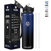 Grsta Borraccia Termica 1 litro, Sottovuoto a Doppia Parete