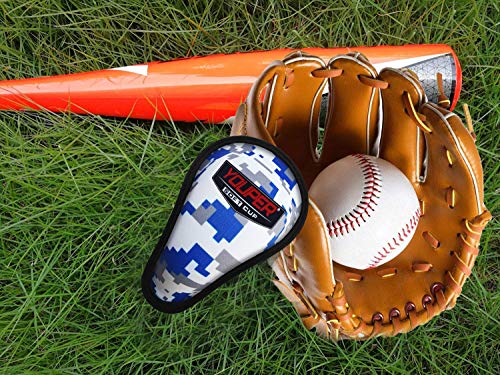 Youper 2-Pack Boys Youth Soft Foam Protective Athletic Cup (Ages 7-12), Kids Sports Cup for Baseball, Football4
