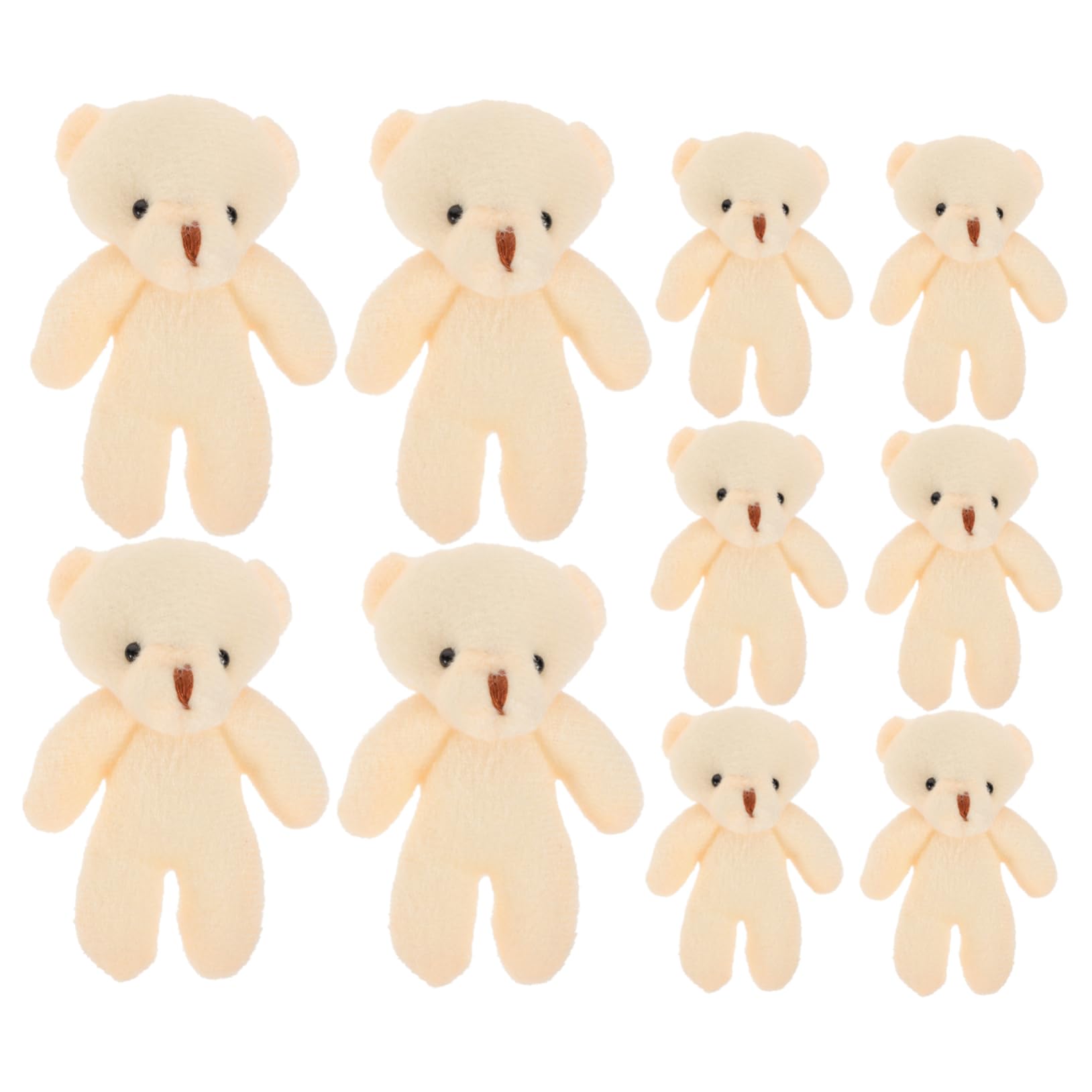 Mini ours pendentif doux UPKOCH idéal pour décorer une trousse - 8