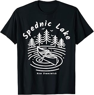 Spednic Lake New Brunswick Canada T-Shirt