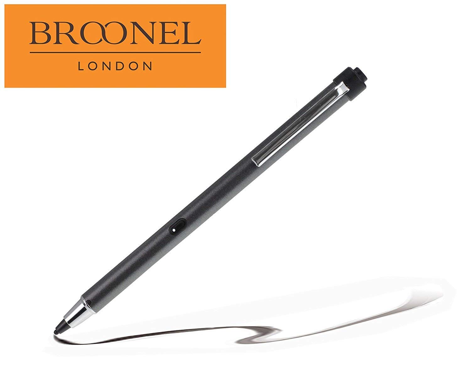 Broonel Grey Rechargeable Fine Point Digital Stylus Compatible