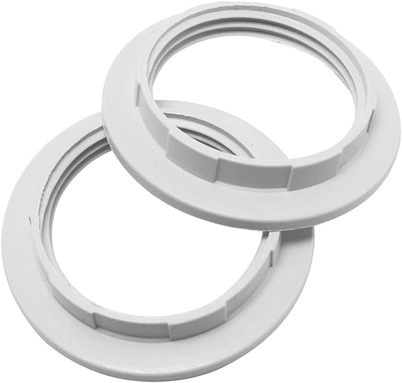 Maxmoral 2pcs Lamp Shade Ring Lighting Accessories Lamp Holder Ring