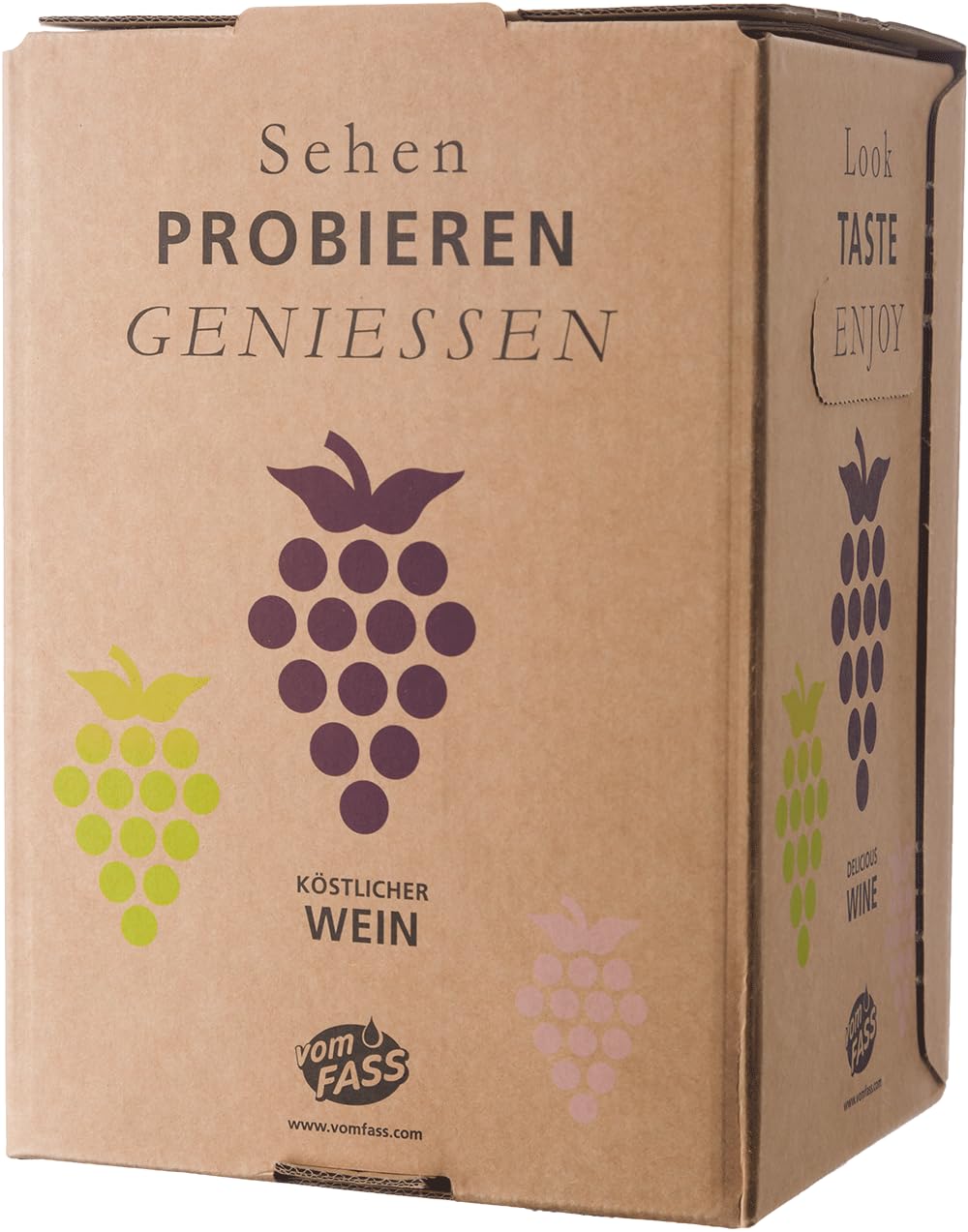 Merlot del Veneto IGT Rotwein trocken – 5L Bag-in-Box – Italienischer Rotwein aus Venetien – 10,5% Vol.