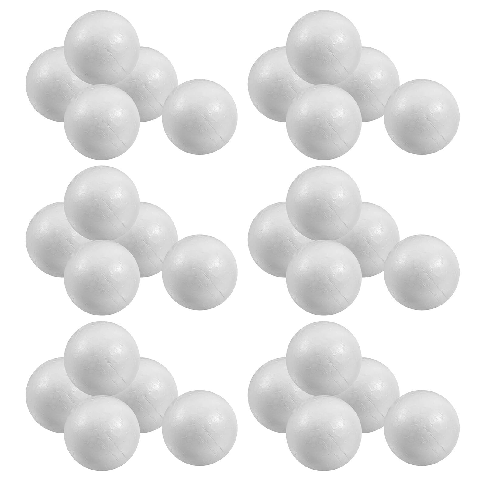 Boules en mousse pour décorations DIY et ateliers créatifs en famille