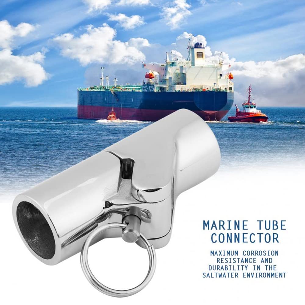 Connettore per tubi per barche, Marine 316 in acciaio inossidabile pieghevole girevole accoppiamento tubo connettore per tubi per barche montaggio hardware