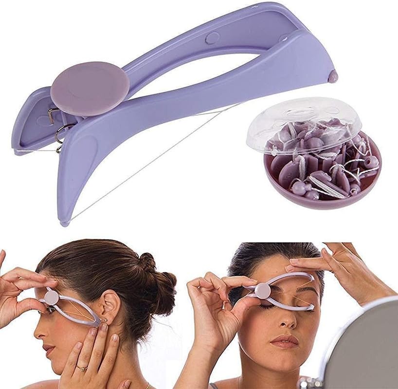 HDR MALL Slique Eyebrow Face and Body Epilator Hair Removal Tweezers System Kit System Kit 1