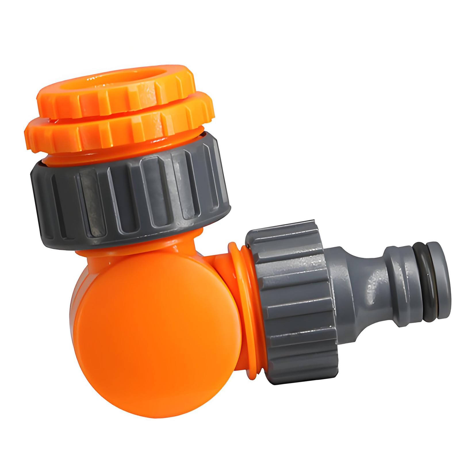 Quick Connecting Threaded Faucet Adapter 180 Degree Garden Hose Connector for Watering Irrigation Enduring for Watering Irrigation