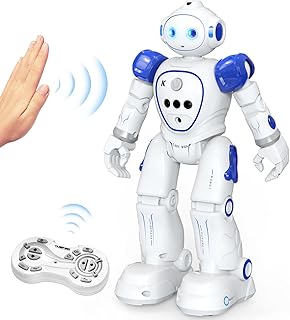 TSJLIKI Robot Toys, RC Robot for Kids Gesture Sensing Intelligent Programmable Robot, USB Charging, Music & Dance Toys for 5-15 Year Old Boys Girls Birthday Gift