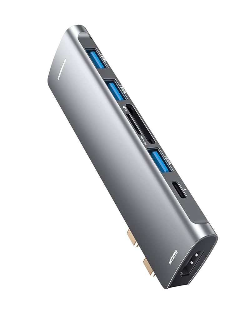 【新品 未開封】USB 3.2 Type-Cドッキングハブ HDMI/VGA Amazon | USB C ハブ 7-in-1アダプタ lan hdmi type-c