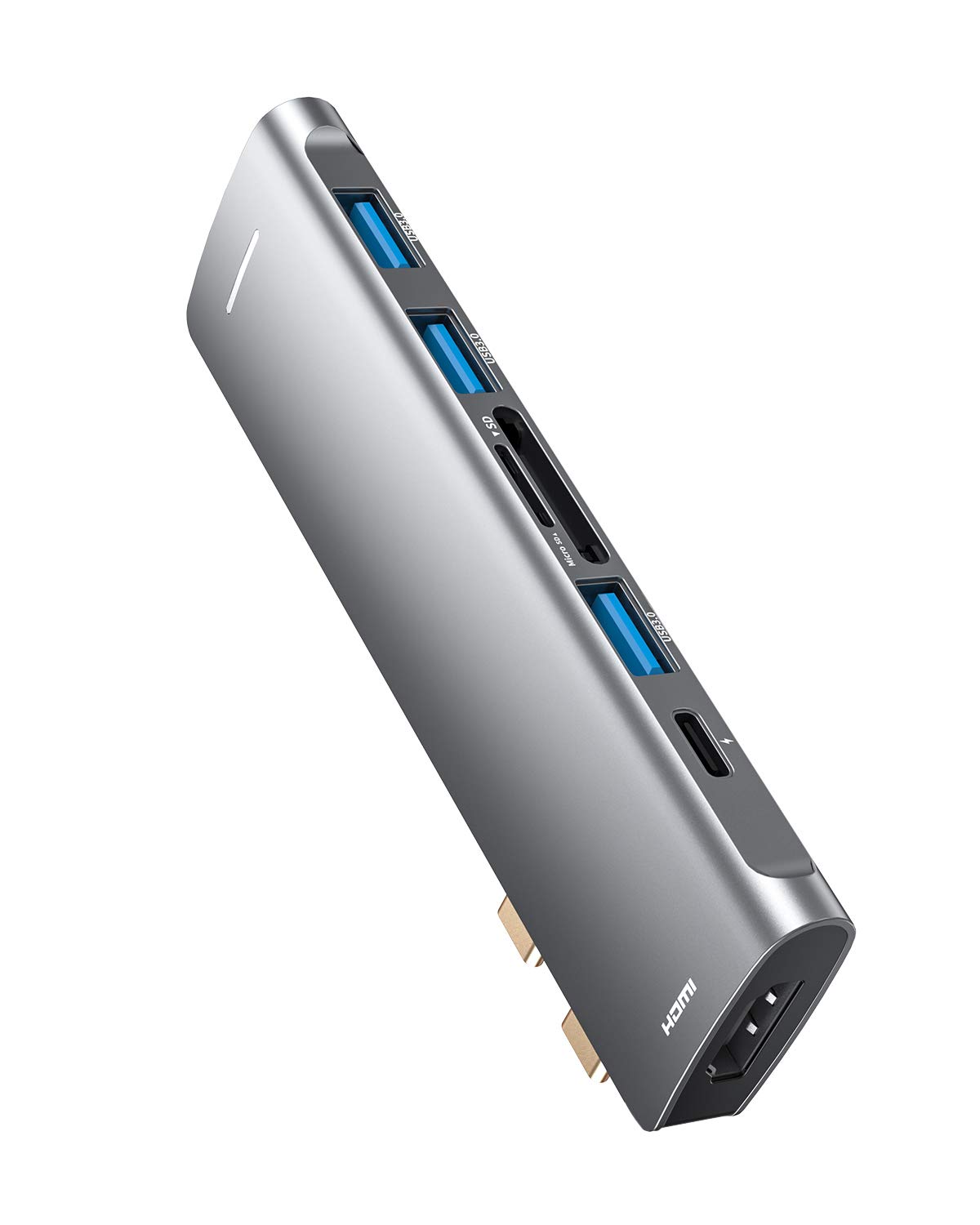 Amazon.co.jp: Excuty USB C ハブ 7-in-2 USB Type C ハブ