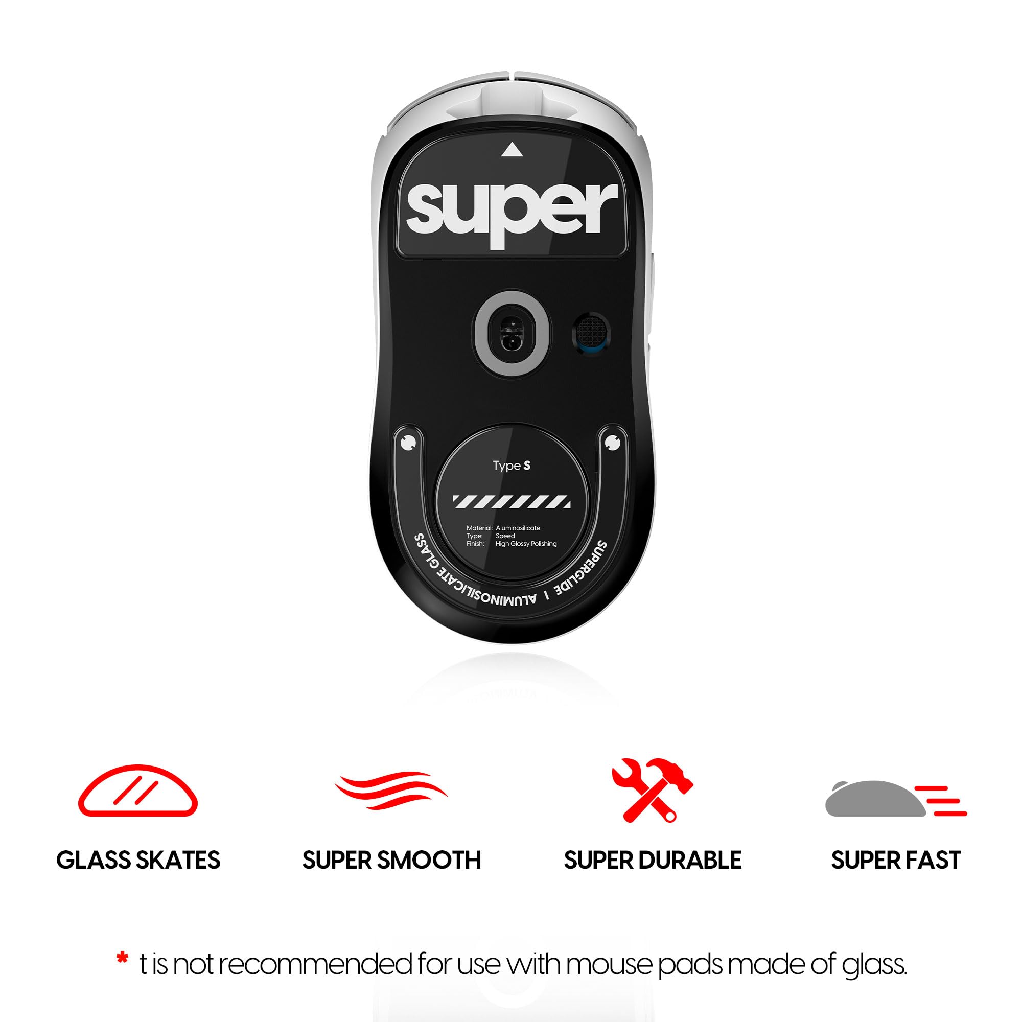 Amazon.com: Pulsar Gaming Gears Superglide Type-S Skates for GPro