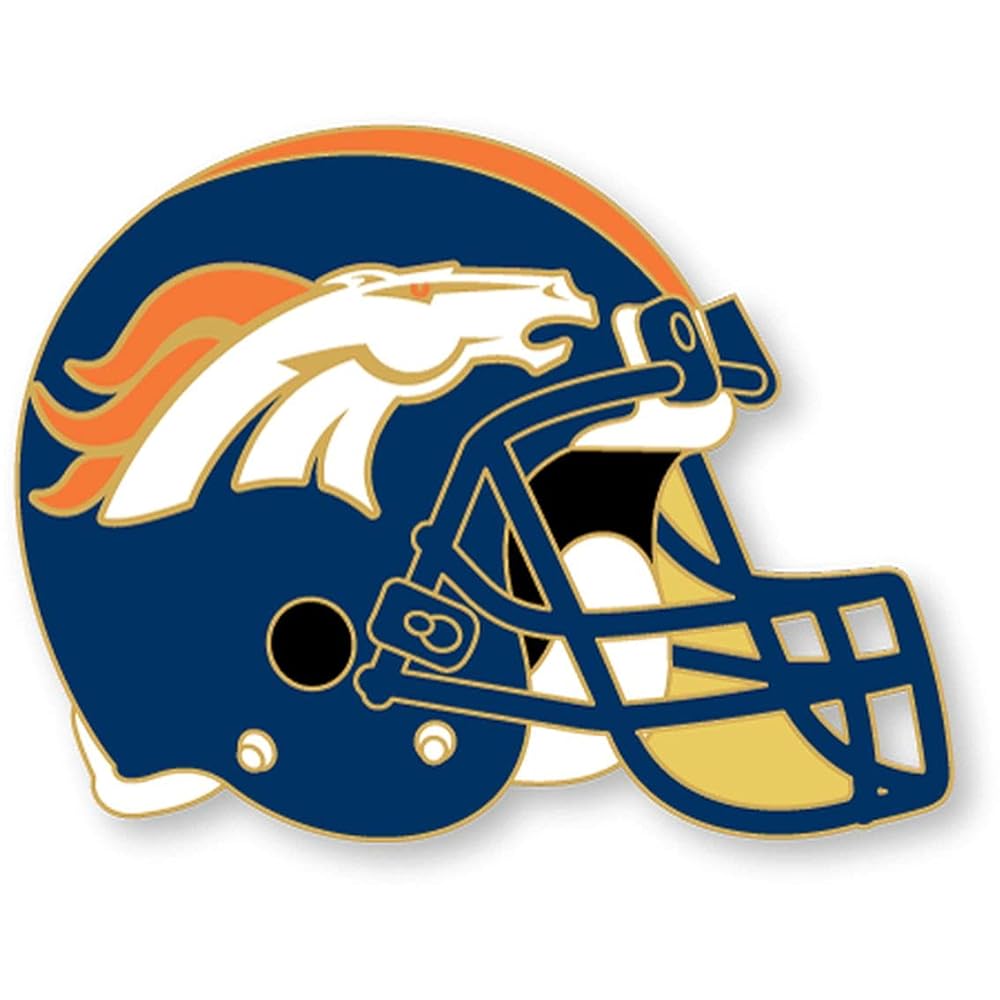 NFL Denver Broncos Helmet Pin