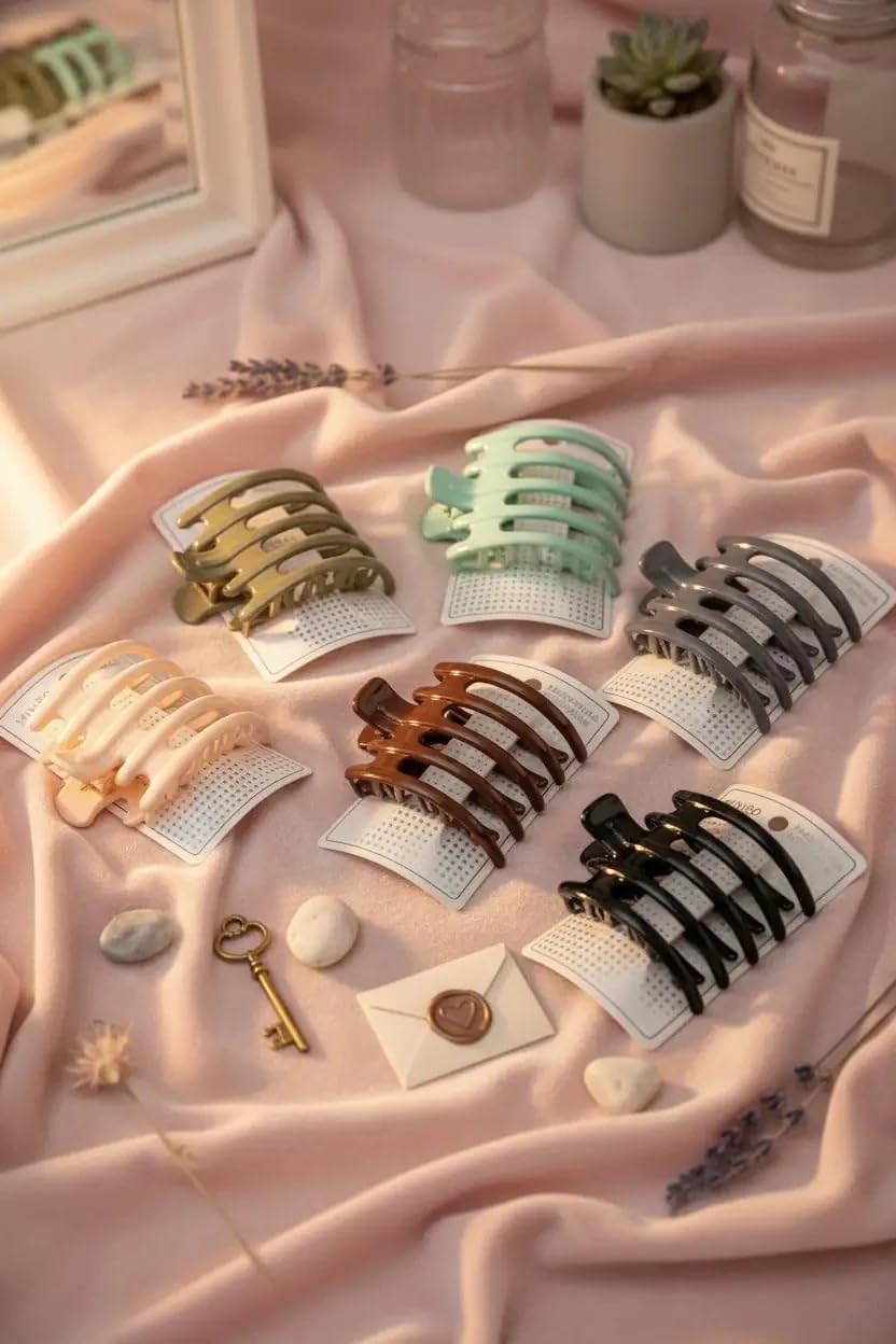 Miniso Kadın Basic Serisi At Kuyruğu Tokası, Standart, 2023727810101, Renkli