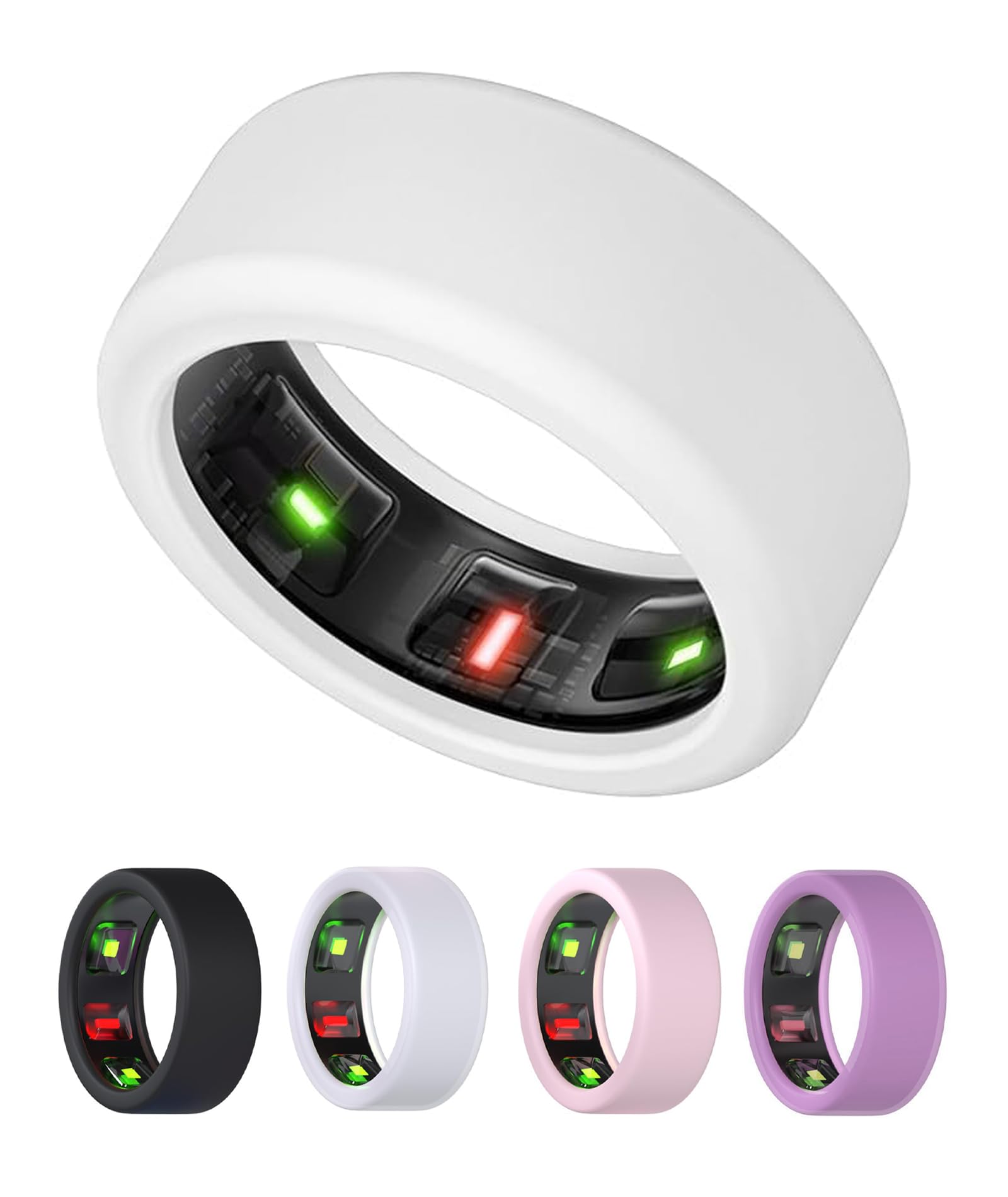 4 Pcs Smart Ring, Galaxy Ring, Protector Compatible, Silicone Ring Cover Working Out Accessories, Elastic Protector for Working Out-picture-35