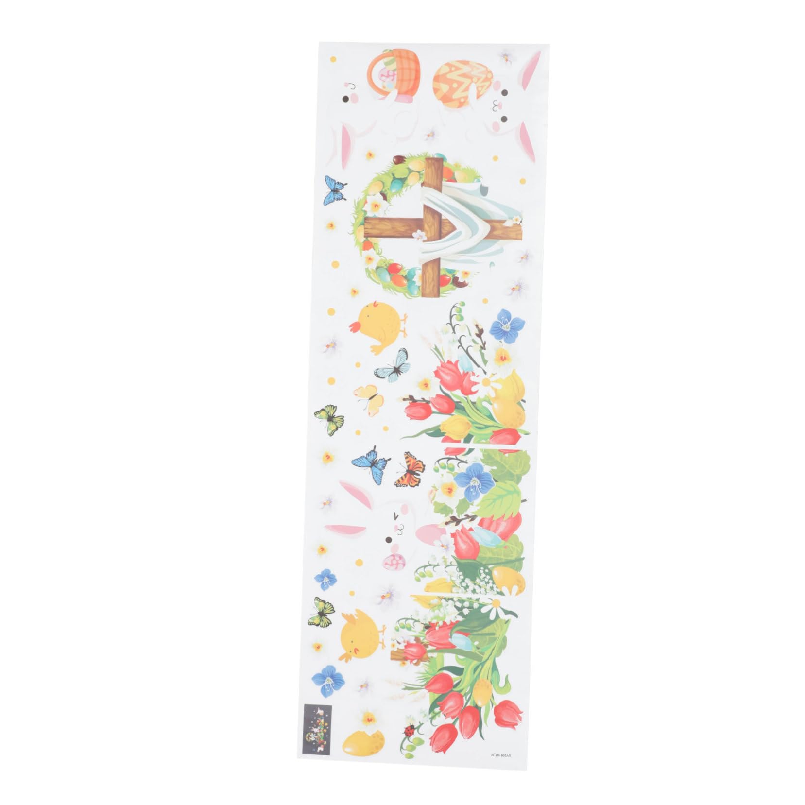 Artibetter 5juegos Pegatinas De Pascua Para Ventanas Adhesivos De Conejos y Decoración De Paredes y Habitaciones Infantiles