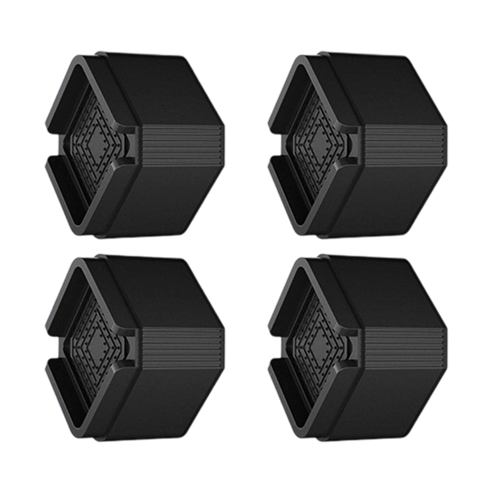 Msioytog 4Pcs Stackable Height Washing Machine Foot Pad Refrigerator Base Fixed Nonslip Feet Stabilizer Stackable Washing Machine Feet