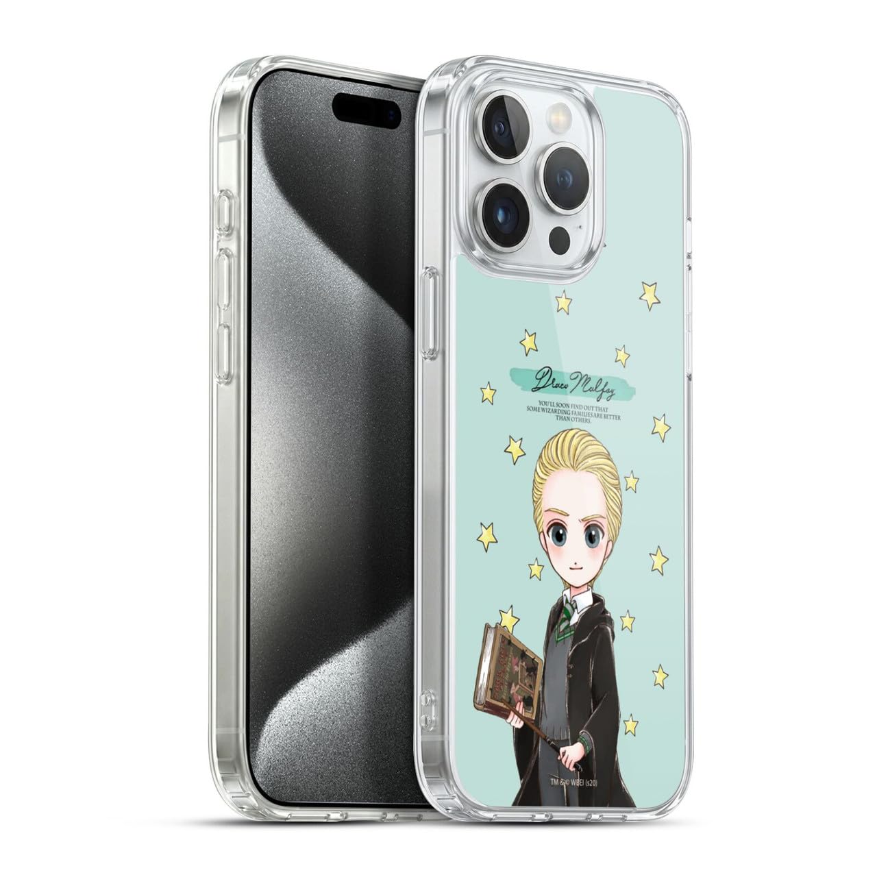Head Case Designs Licenciado Oficialmente Harry Potter Patrón Luna Reliquias de la Muerte XXXVII Caso Funda de Gel Suave Compatible con Apple iPhone 12 / iPhone 12 Pro — view 105