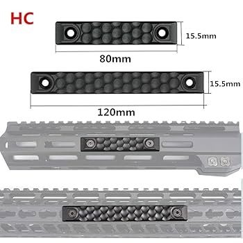 Amazon | HWZ Keymod M-Lok Railsシステムレール狩猟ライフル