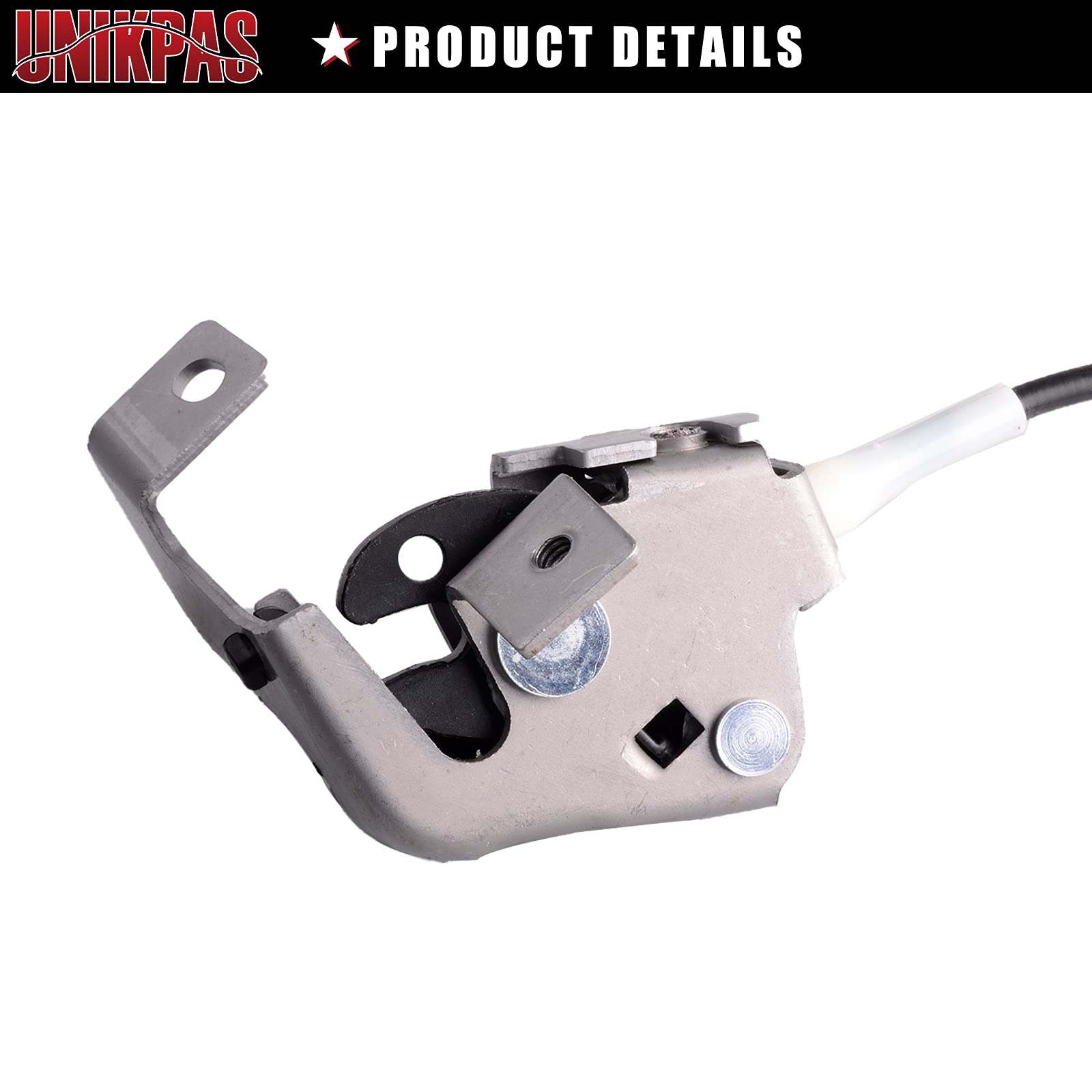 Amazon.com: Unikpas Door Upper Latch with Cable compatible for