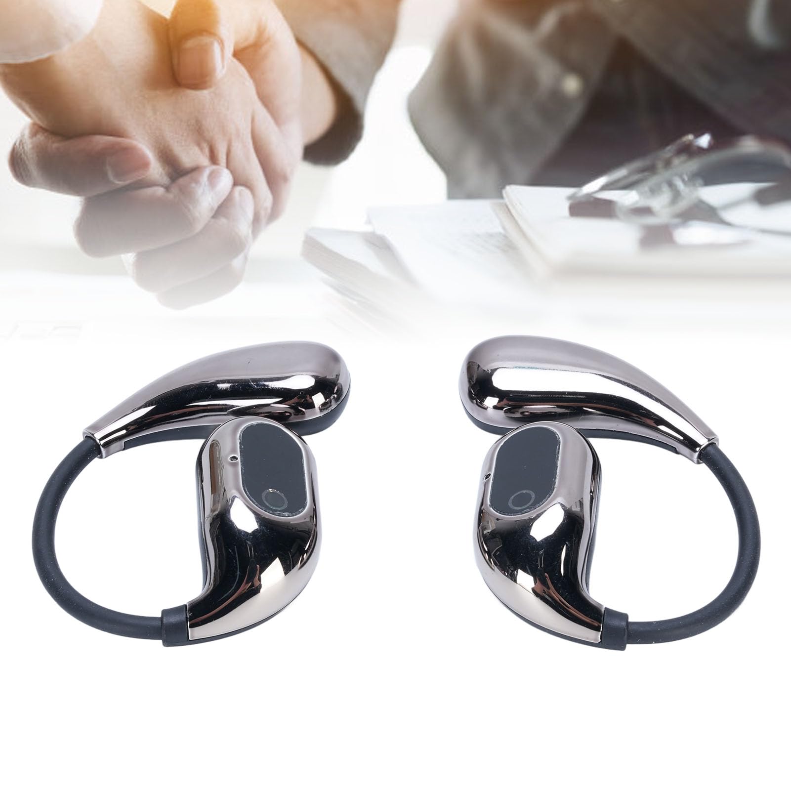 Annadue AI Language Translator Earbuds 5.0 Słuchawki Tłumacz Bezprzewodowe 138 Języki w Czasie Rzeczywistym Dwukierunkowe Tłumaczenie z kontrolą dotykową dla Nauki Podróży za granicą