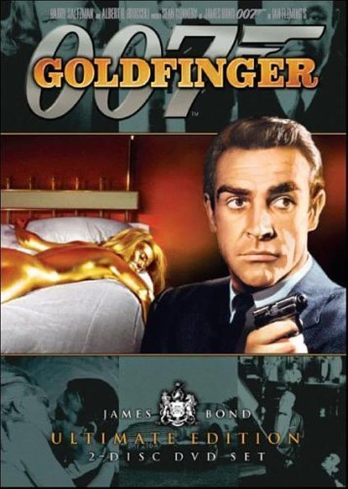 James Bond - Goldfinger (DVD) Sean Connery - New & Sealed