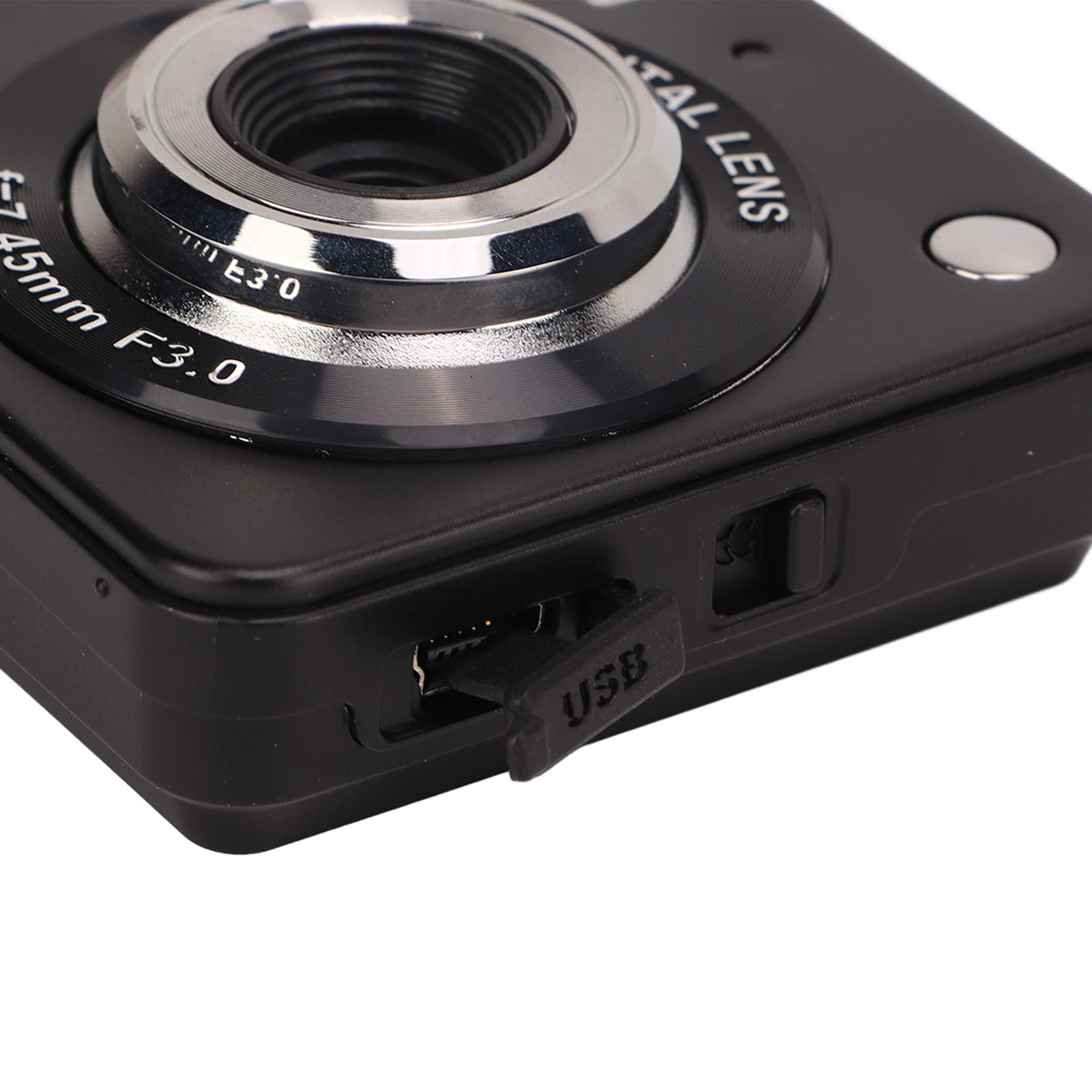 4K Fotocamera Digitale, Macchina Fotografica Digitale con 1080P 48MP Fotocamera, Zoom Digitale 8X, Schermo LCD, Luce di Riempimento Integrata, Mini Fotocamere Portatili Compatte per Studenti