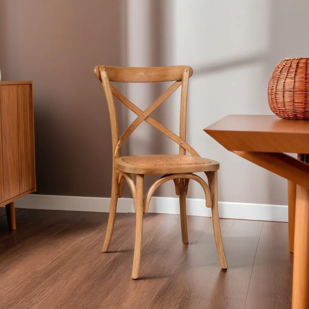 Biscottini Silla Escritorio Thonet en Madera L46xPR42xH86 - Sillas de Comedor - Muebles de Salon - Sillas Escritorio - Sillas Comedor - Silla - Sillas Cocina - Sillas - Mueble Salon