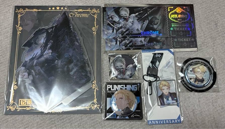 パニシング：グレイレイヴン　クロムセット Amazon.co.jp: パニシング:グレイレイヴン クロム グッズ 7点