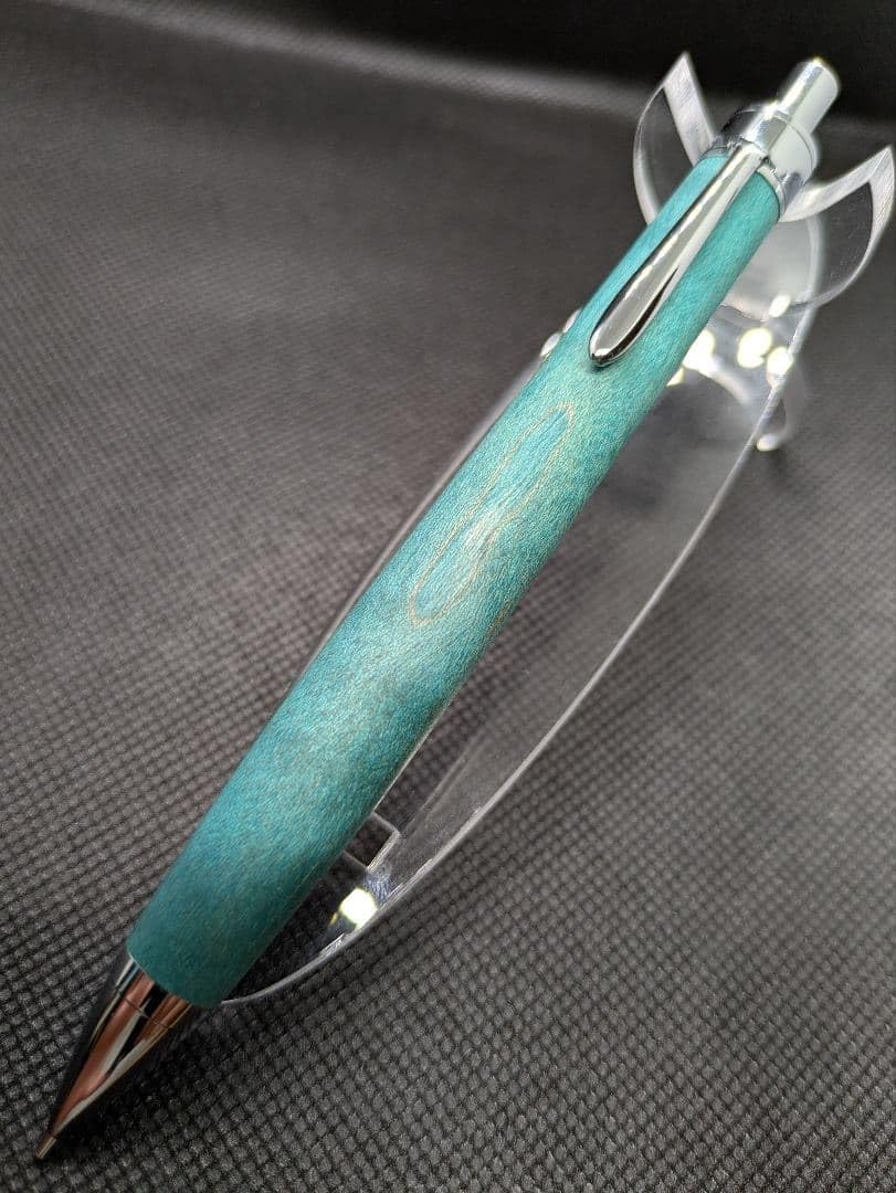 メープル縮杢 スタビライズドウッド シャーペン0.5mm 工房楔監修 加藤金属