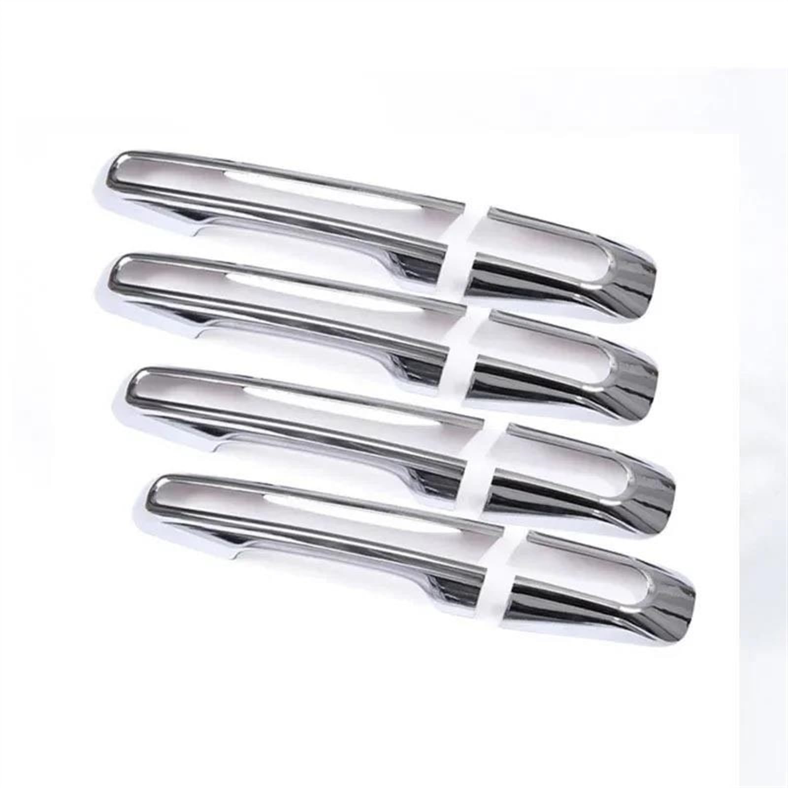 KJHOPY Car Parts Door Handle Decoration Cover Trim for Land-Rover for Discovery Sport/4 5 LR5 LR4 for Range-Rover Exterior Door Handle(Polish)