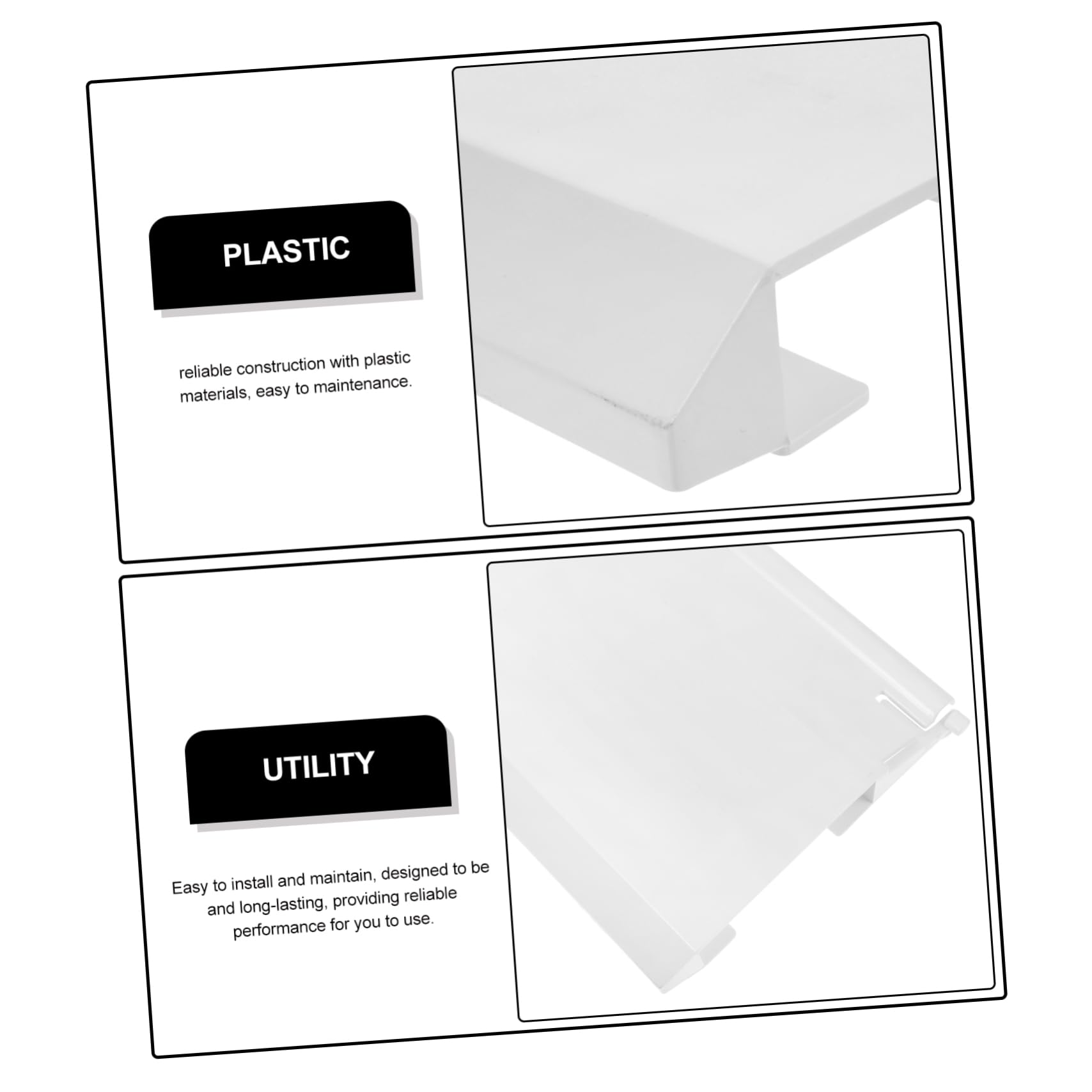 Nettoyage de Piscine Engrener Piscine Hors Sol Gonflable vsp Nettoyage Rapide Porte battante Skimmer Piscine Fournitures d'écumoire de Piscine Plastique Blanche