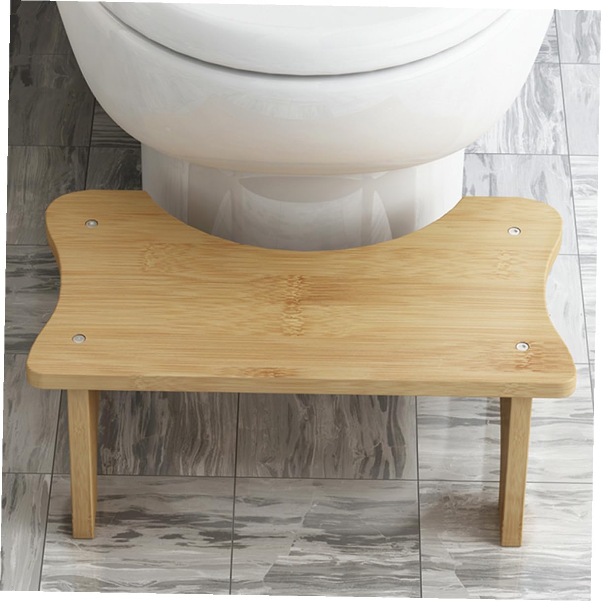 Sgabello per Wc Bambini Antiscivolo Piccolo Poggiapiedi Rialzato in Plastica Resistente Supporto Piede per Bagno e Cucina Uso Quotidiano