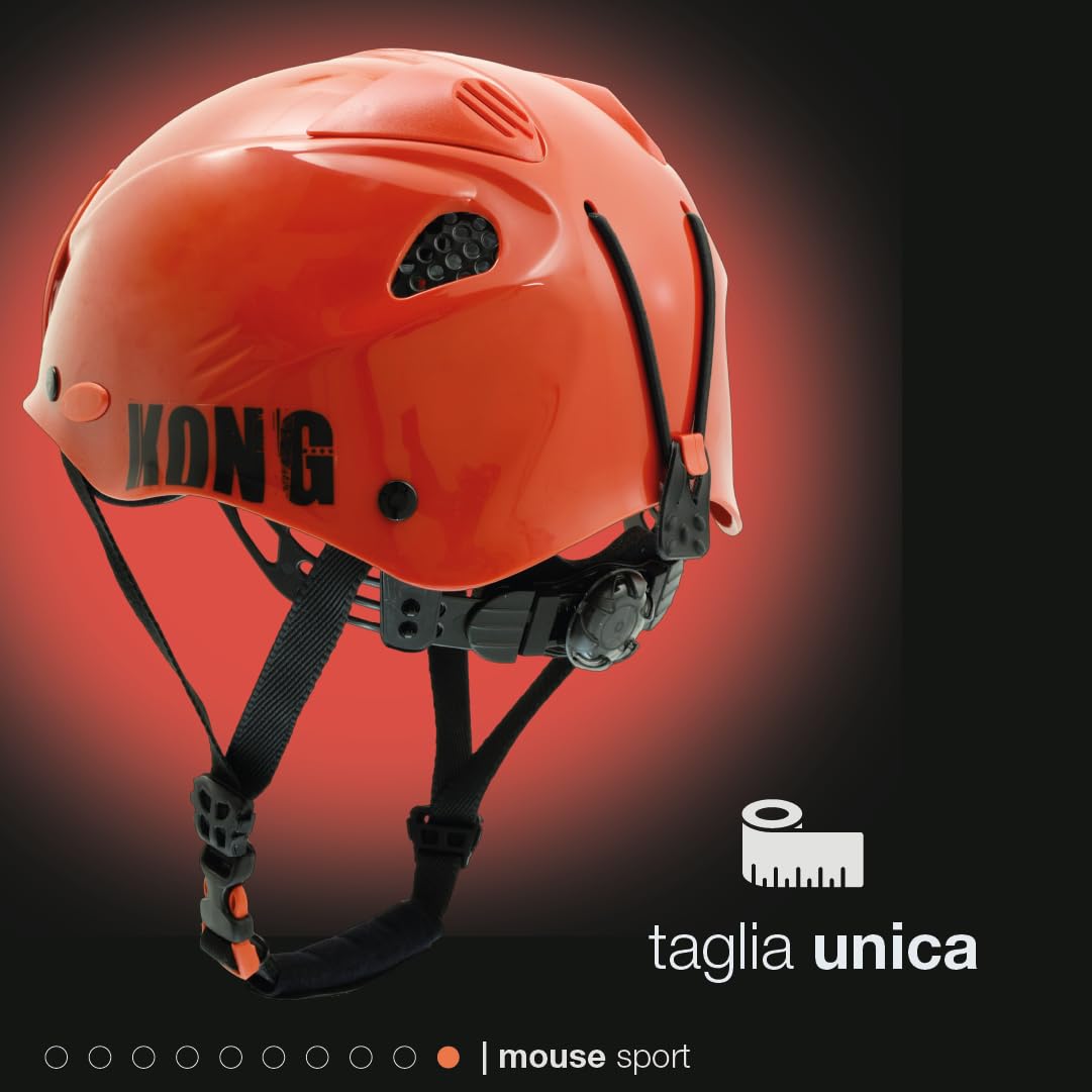 Kong 997006A - Casco Ligero calota en ABS, Color Blanco, Talla Universal (52-63cm)