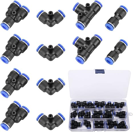 Réducteur De Tube Droit à Une Touche, Raccord Pneu... – Grandado