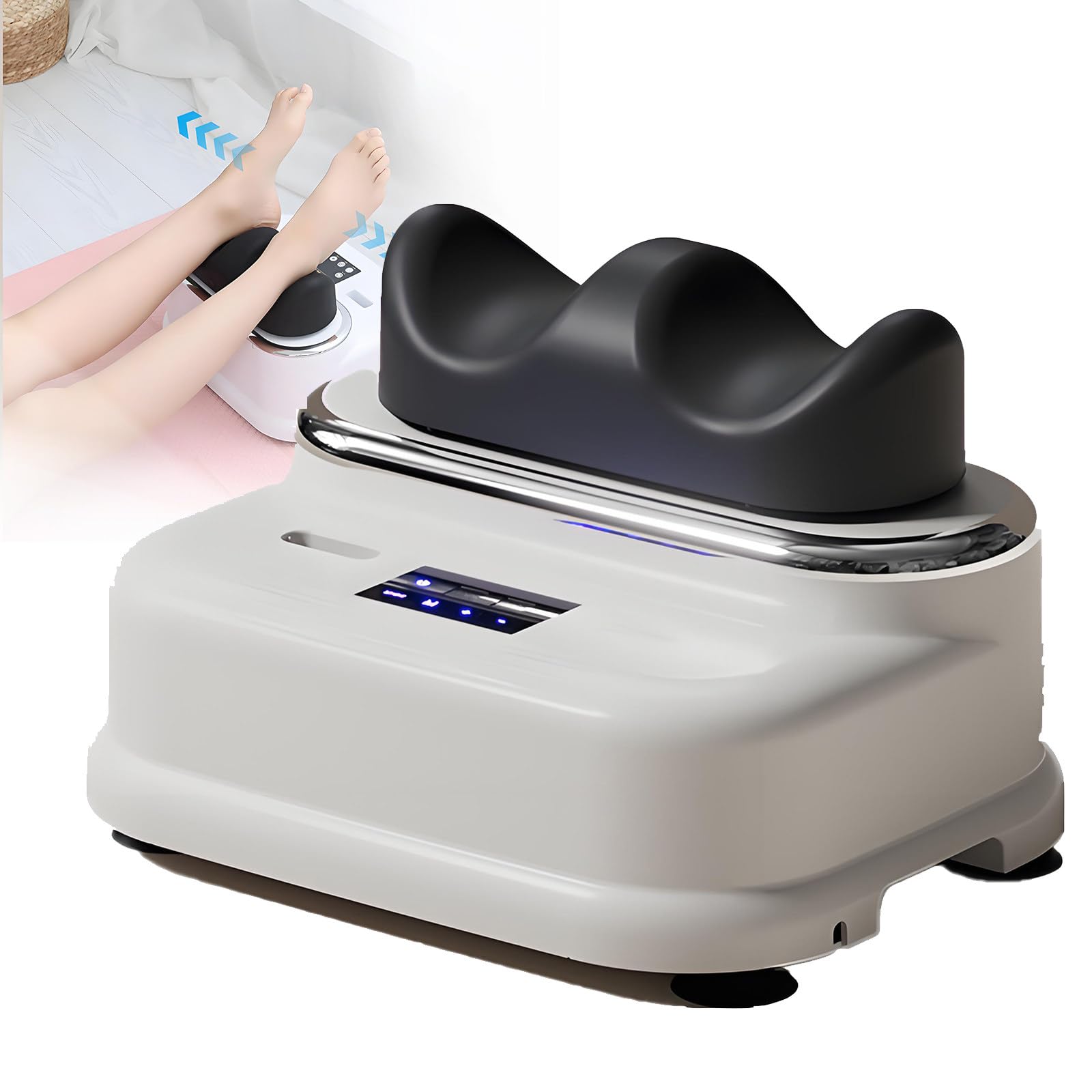 Masseur Pieds Et Jambes Chi Swing,Appareil Fitness,30 Vitesses,Télécommande,Mouvement Oscillant pour Stimuler La Circulation Et Soulager Le Stress