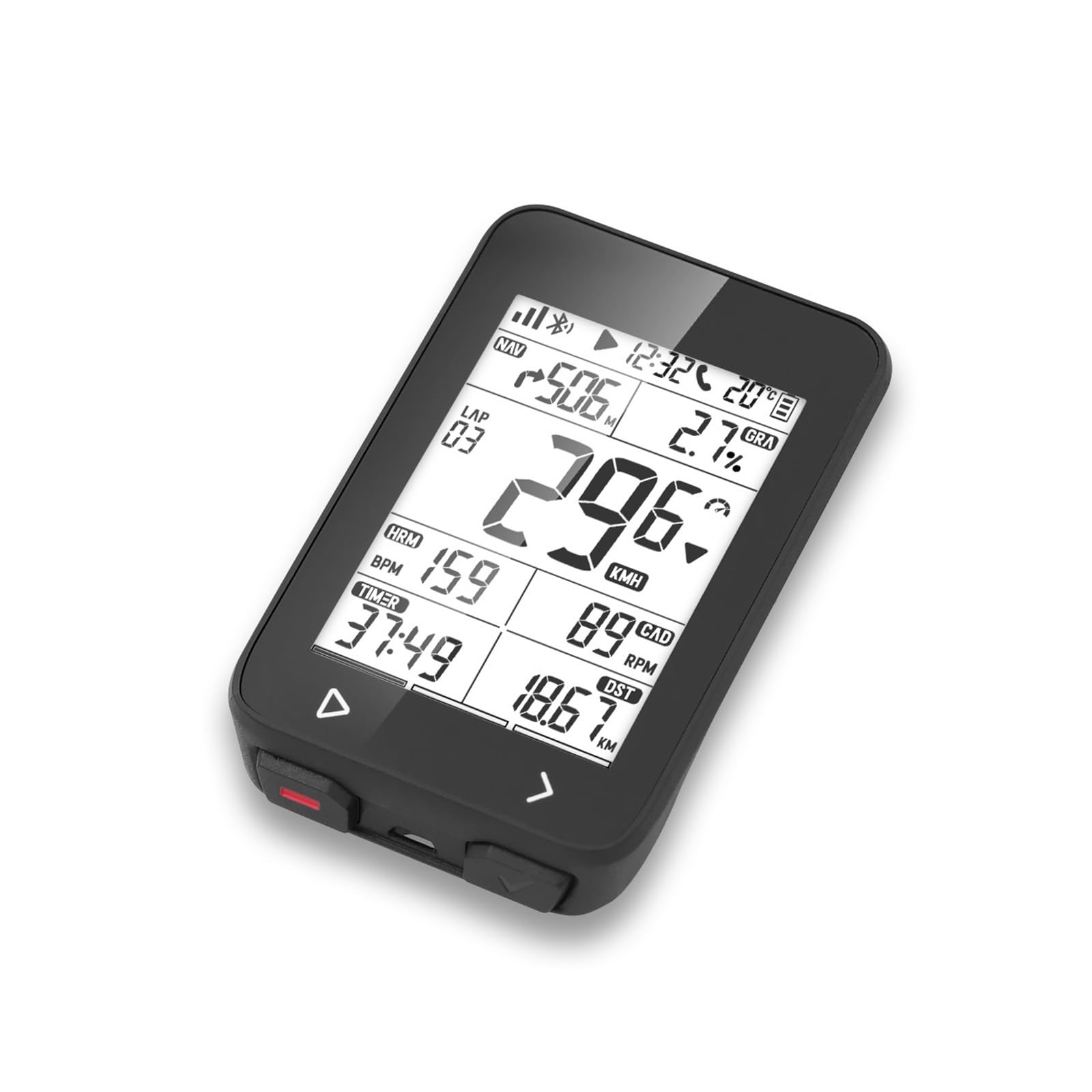 アクセサリー iGPSPORT GPS Bike Computer iGS320 Genérico Computadora for Bicicleta, Compatible con IGPSPORT