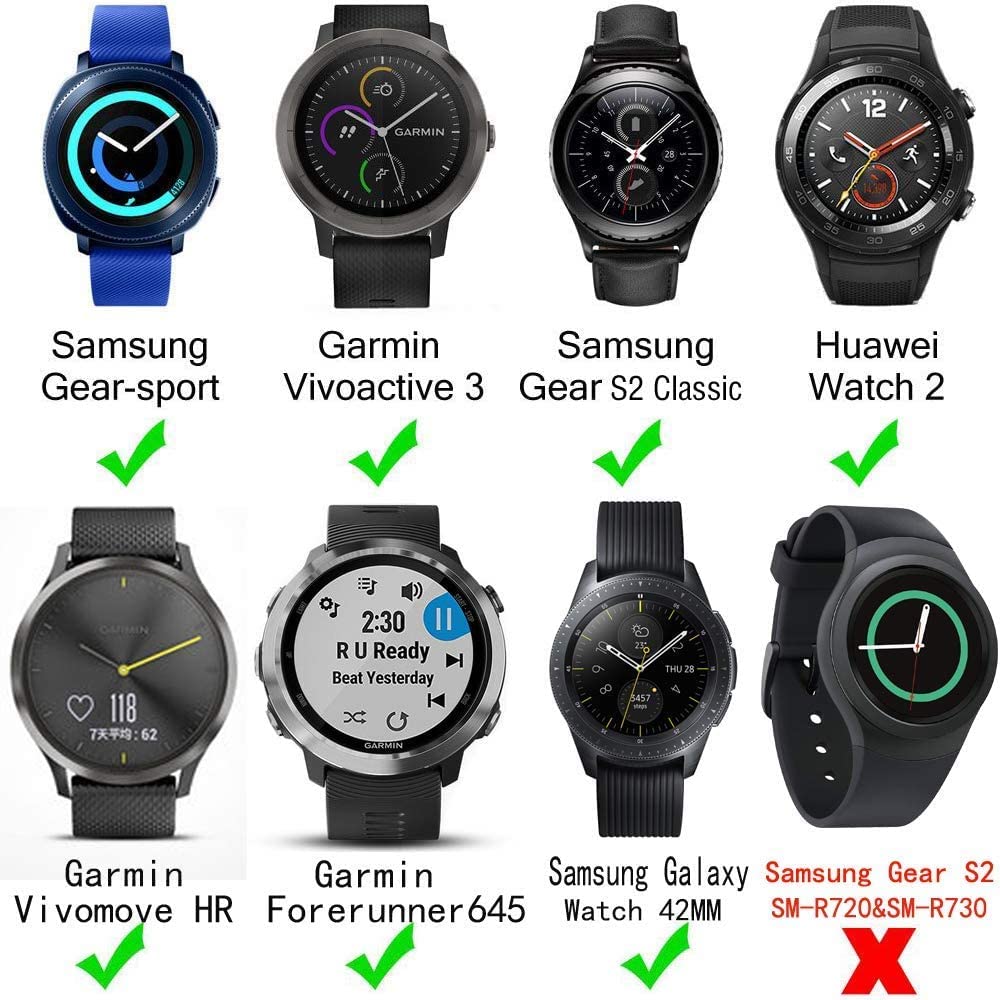 FunBand Cinturino Compatibile con Garmin Forerunner 245/645