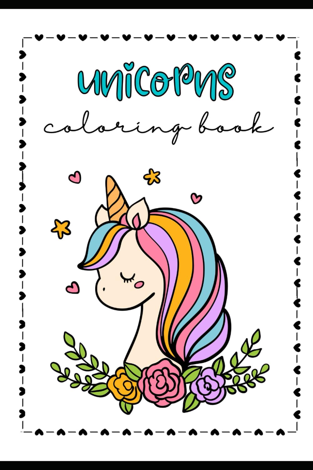 Unicorn Coloring Book: Unicorn magic