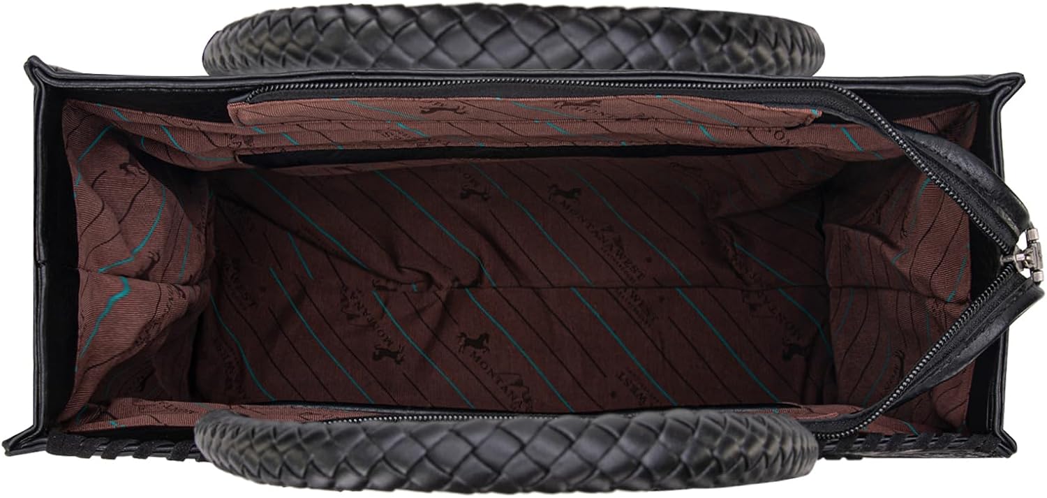 Montana West Western Tooling Handbags Vintage Prints and Whipstitch Craftsmanship - Image 5