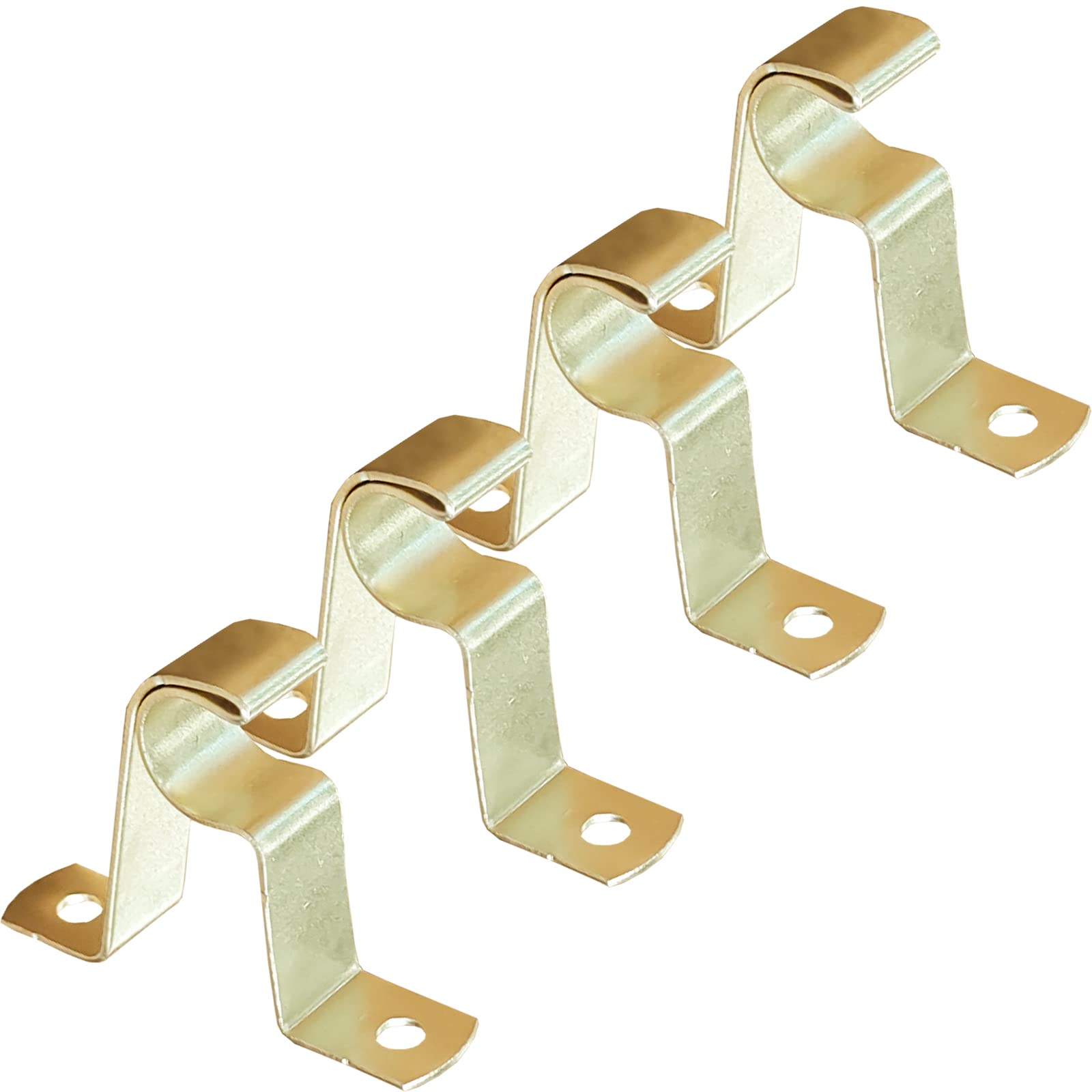 AYGCI 4 Pezzi Staffa di ontaggio a Soffitto per Tende, Robusto Bastone